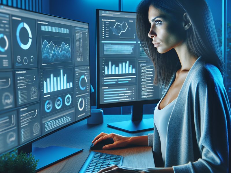 Profissional analisando integração entre SEO e mídia paga