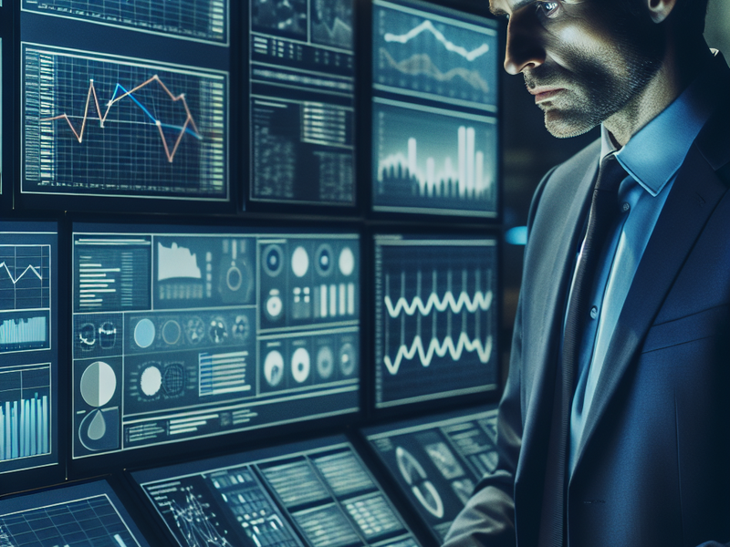 Empreendedor analisando dados contraditórios